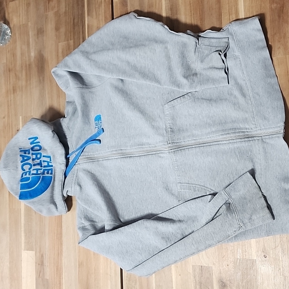 Mens the north face full zip hoodie